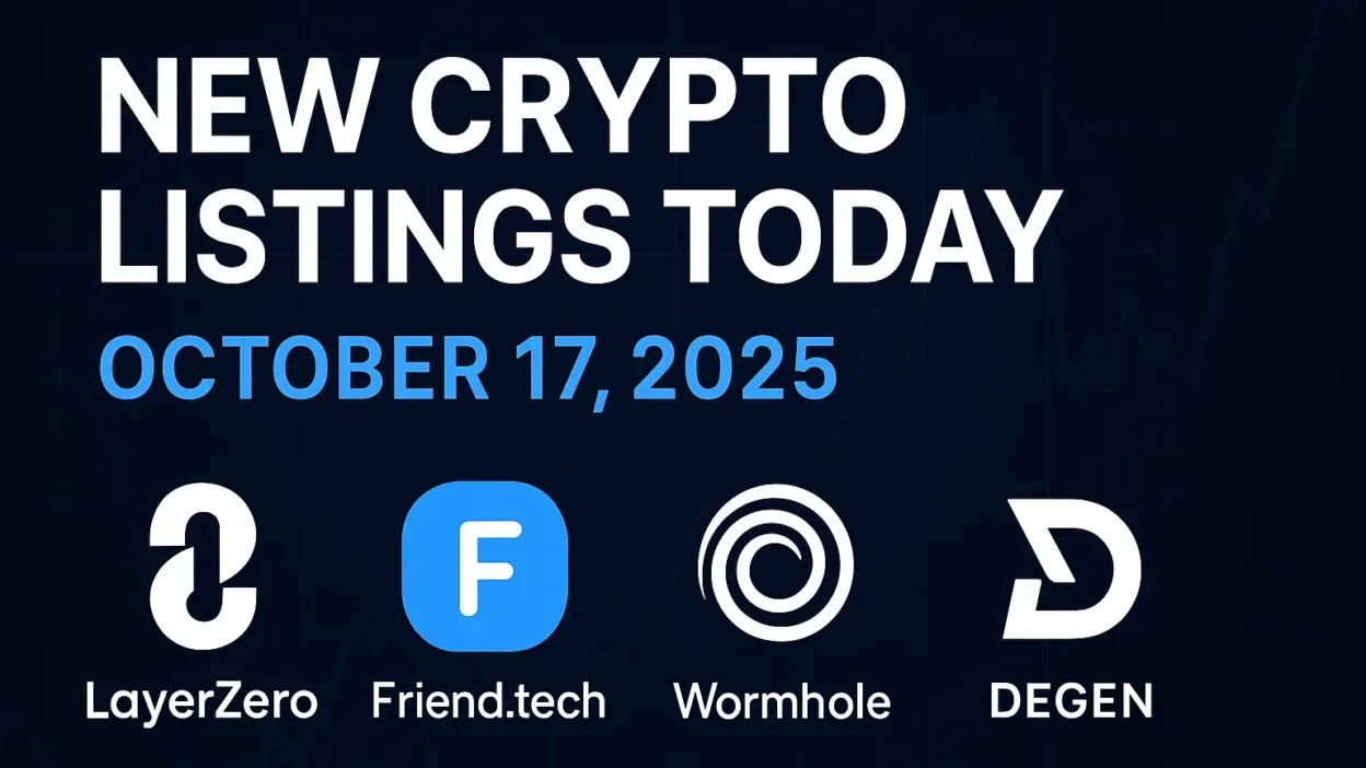 New Crypto Listings Today