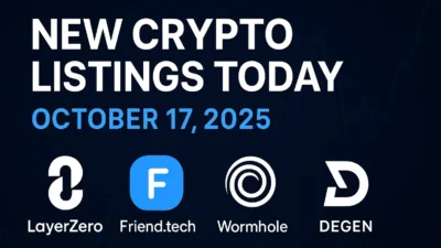 New Crypto Listings Today