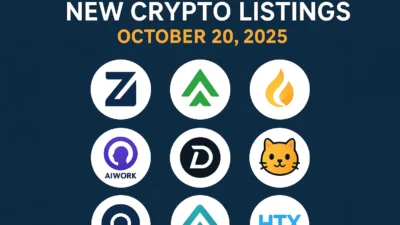 new crypto listings