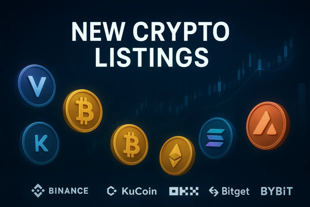 New Crypto Listings