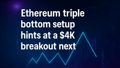 Ethereum triple bottom