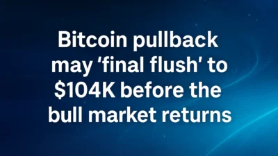 Bitcoin pullback
