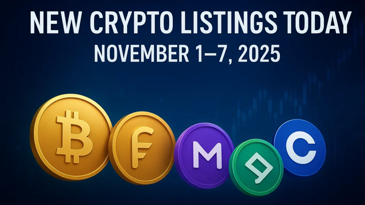 New Crypto Listings