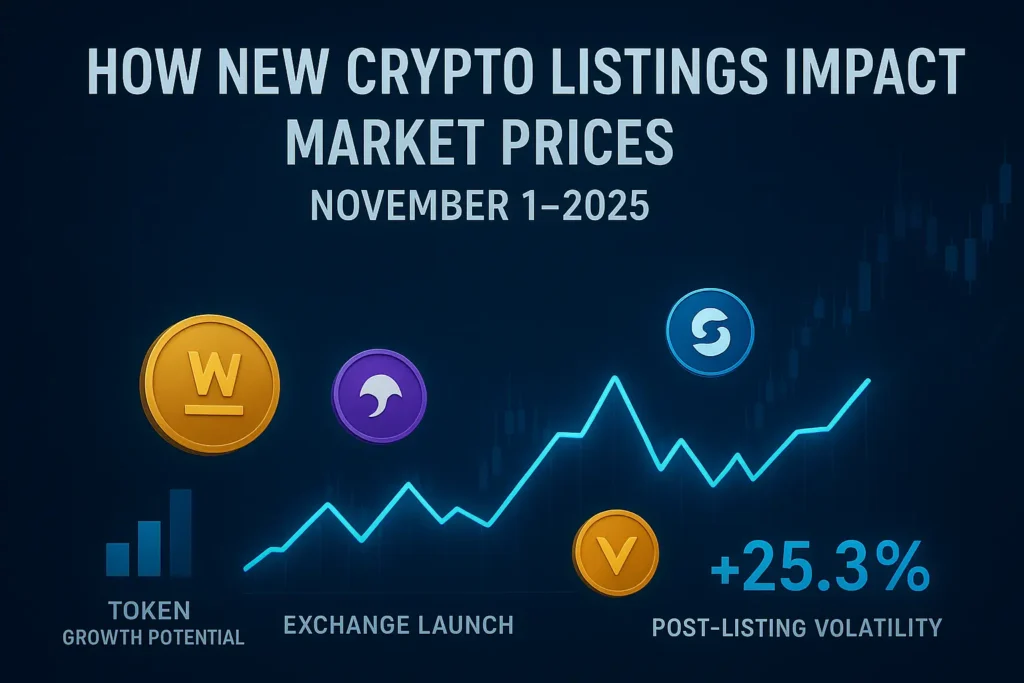 New Crypto Listings